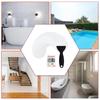 Bathroom Slip Transparent Non-Slip Tape Anti-Slip Strips Shower Stickers Square Round Flower Shaped Antiskid Sticker