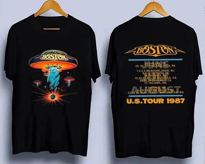 Boston Rockband Konzerttour 1987 T-Shirt, Boston Tour Shirt, Boston Rockband