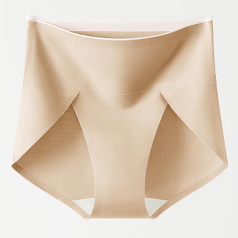

Трусики-треугольники больших размеров с высокой талией и высокими вырезами для ног, бесшовные, не натирающие, гладкие, идеально подходят для женщин, ищущих комфорт и стиль 3XL хаки