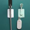 360 Degrees Rotatable Double Hook Punch-free Wall-Mount Shower Spray Head Holder