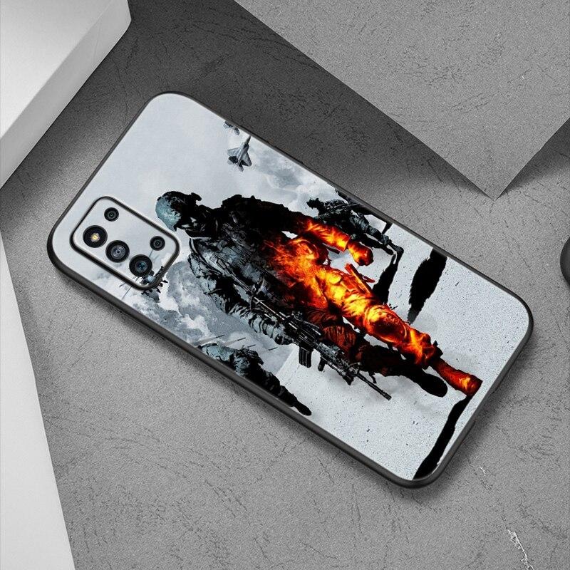 Army Soldier Special Forces Case For Samsung Galaxy A12 A02S A22 A32 A52 A72 A71 A51 A41 A31 A21 A11 A50 A70  A20S Black Cover