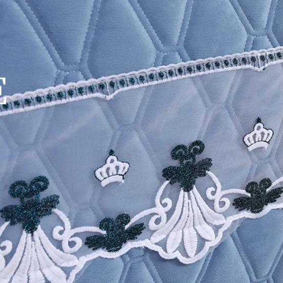 Solid Color Simple Elegant Headboard Cover Thickened Anti-collision Full Package Cloth Sleeve Universal Fit for Most Headboards