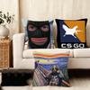 Funny Famous CCS GO 2 Cushion Cover Plush Fabric Soft DoubleSided Printed Sofa Warm Winter Home Child Gift Pillow Case