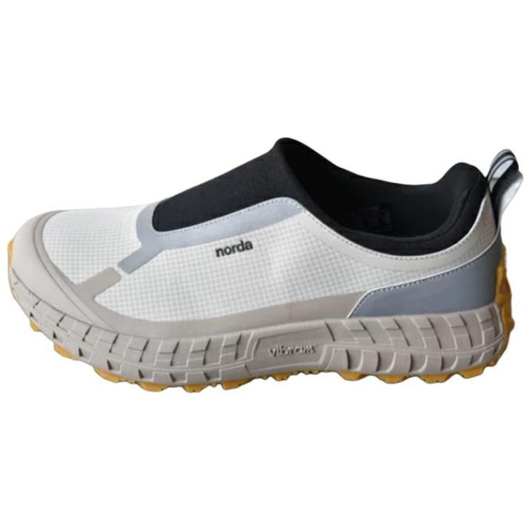 Norda 003 Lichtgewicht Comfortabel Slipbestendig Duurzaam Lage Wandelschoenen Heren wandelschoenen Grijs Bruin TFO003MCDR 40.5 black