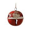 Christmas Tree Pendant Retro Old Christmas Wrought Iron Bell Decoration Pendant