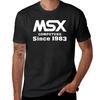 Nieuwe MSX computer sinds 1983 T-shirt custom t-shirt zomerkleding t-shirt man heren grafische t-shirts anime