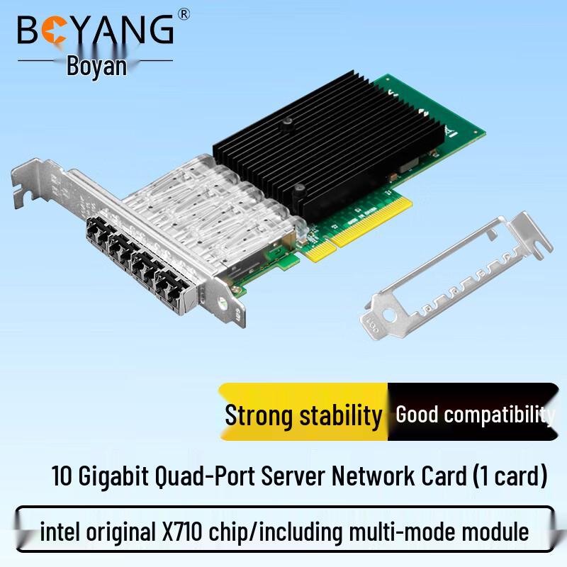 Boyang Intel PCI-E Server Network Adapter (CN Version)