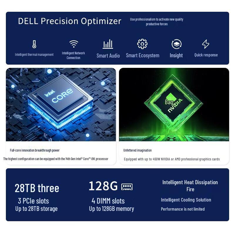 DELL Precision T3680 Desktop Workstation (CN version)