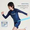 Li-Ning Kids' Boy's Long Sleeve Sun Protection Split Swimsuit
