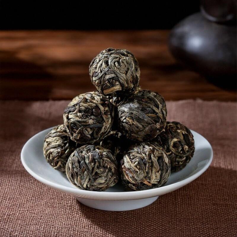Yunnan Pu er Raw Tea Dragon Ball - Mini Tuocha from Xigui Old Tree for Home & Office Use