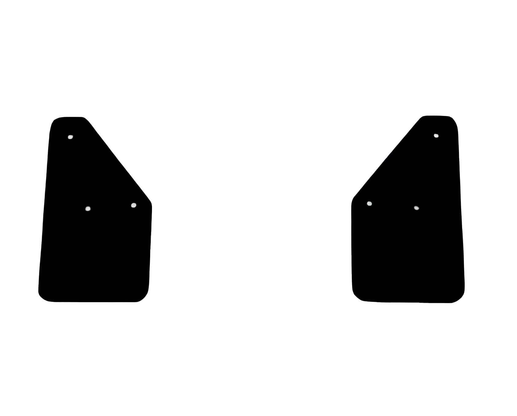 

Cusco 4x4 Style Front Shield Flaps for Suzuki Set of 2 Hustler, Black, (621-851-FB)
