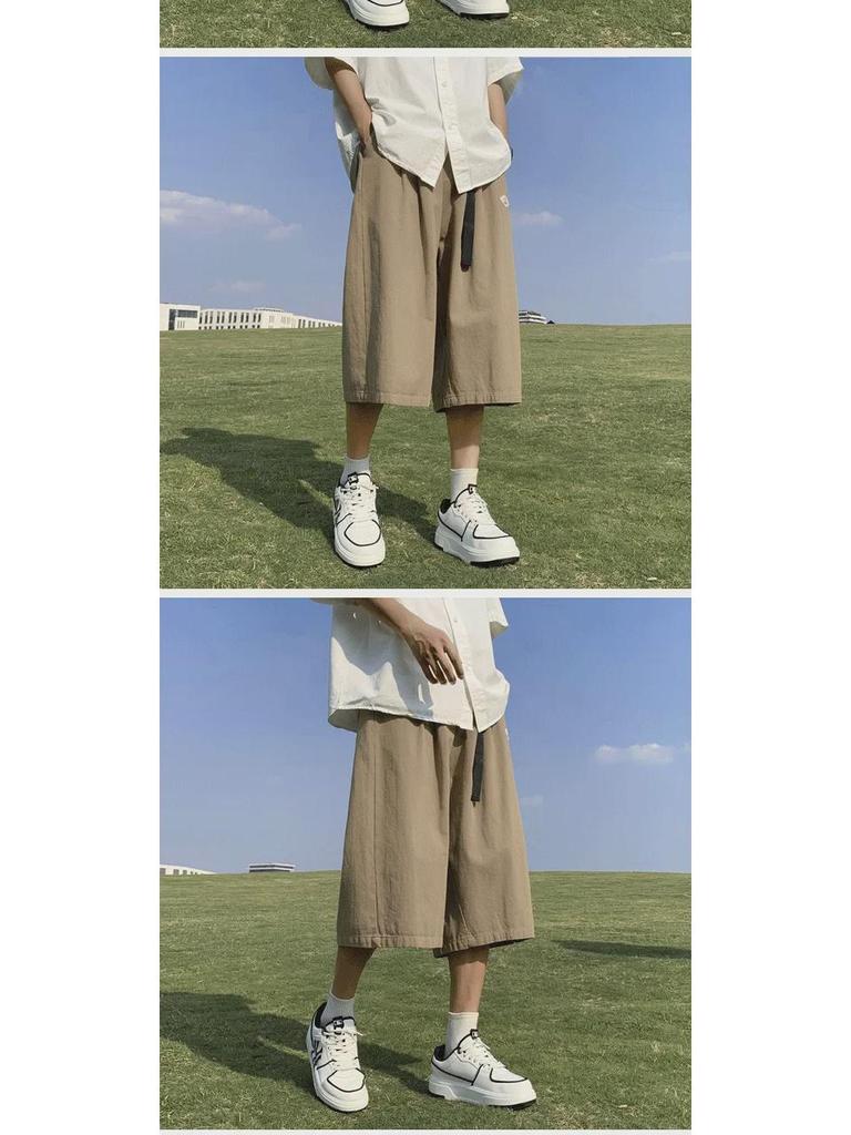 Chlapecké nadměrné trendy ležérní letní šortky ke kolenům