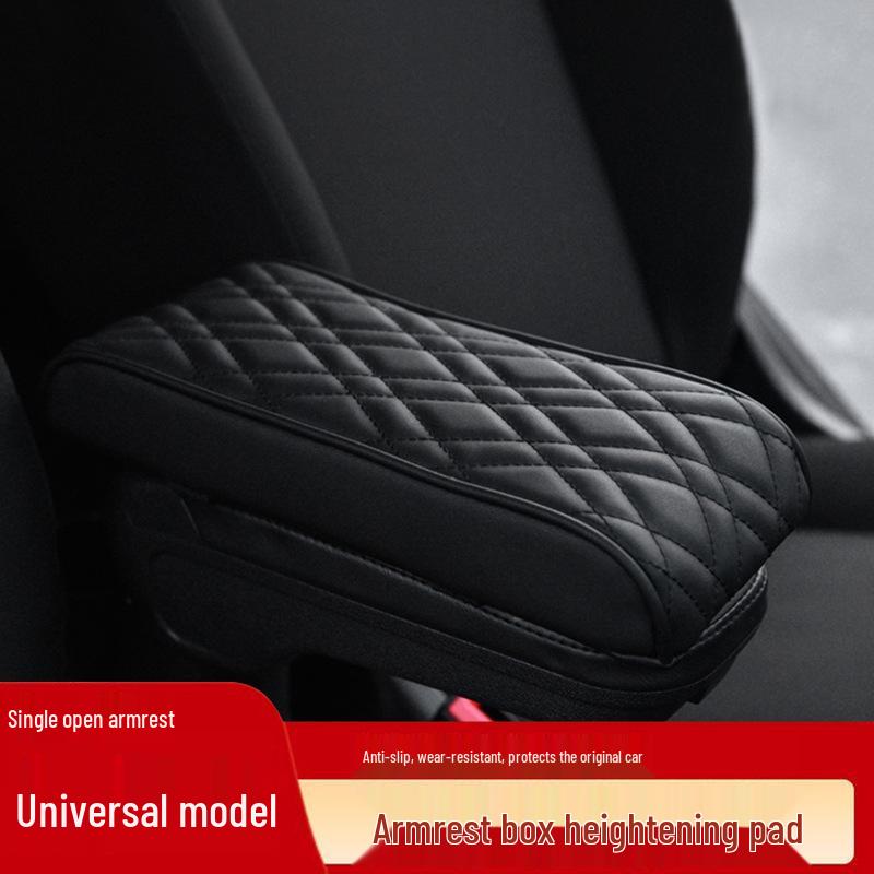 Universal Car Armrest Box Pads: 10-15cm Wide, All-Season Console Protection & Heightening
