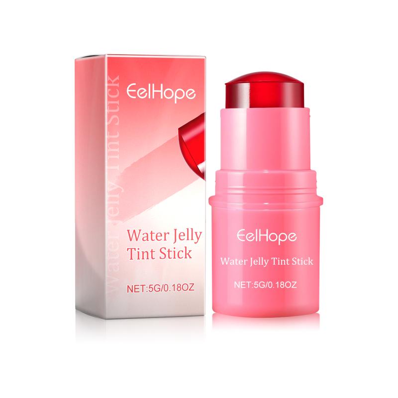 3-in-1 Wangen-Lippen-Tönstift Feuchtigkeitsspendender Rouge-Stift Augen Wangen Lippen Aufhellende Creme Wasser-Gel-Tönstift Mattes Kontur-Make-up