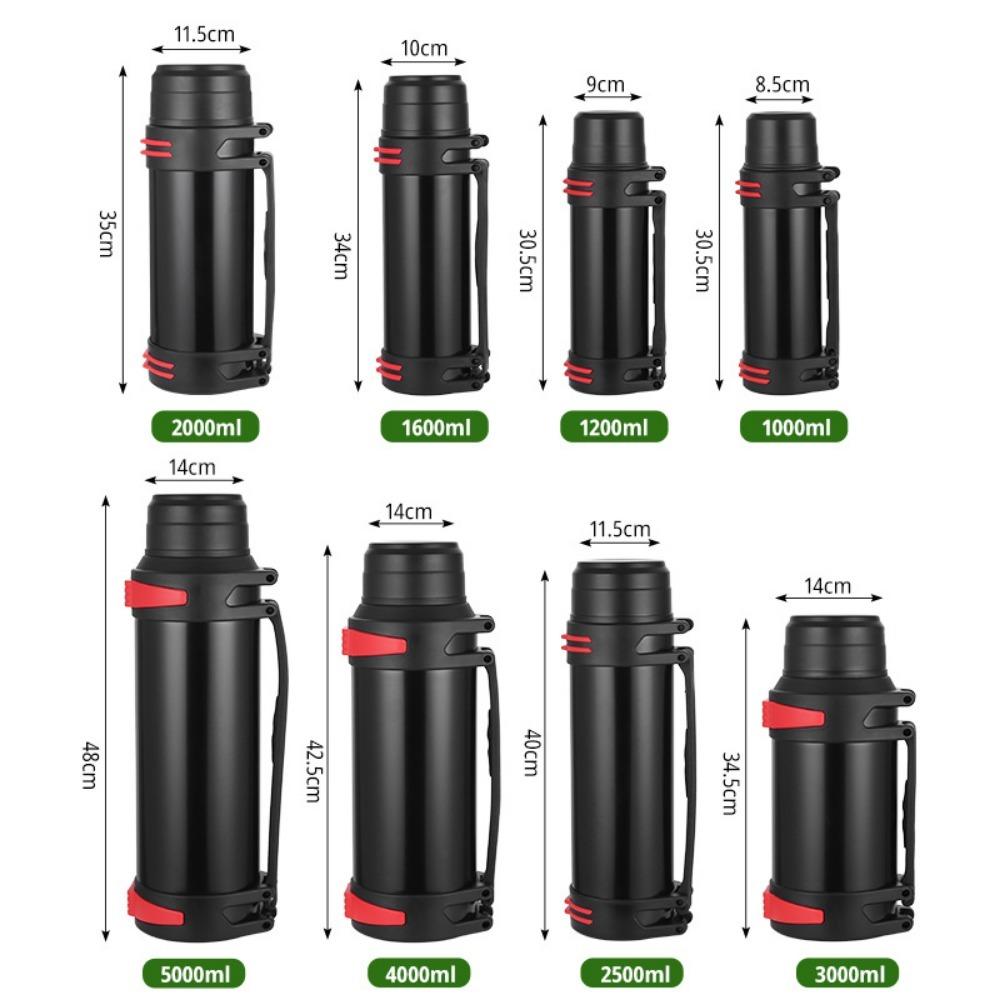 Large Capacity Flasks Water Bottle Stainless Steel Thermos Bottle VacuumInsulated Water Outdoor travel Bottle Cup Keeping Warm