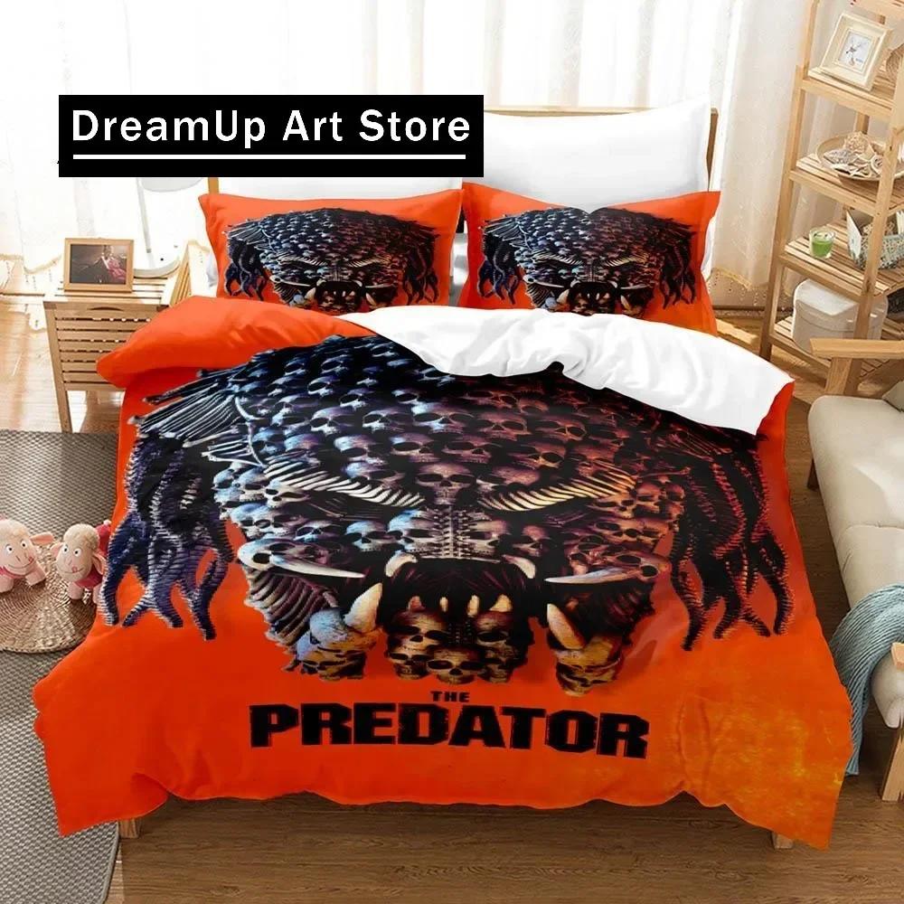 3D Print The Predator Bedding Set Single Twin Full Queen King Size Bed Aldult Kid Bedroom Duvetcover Sheet Bed