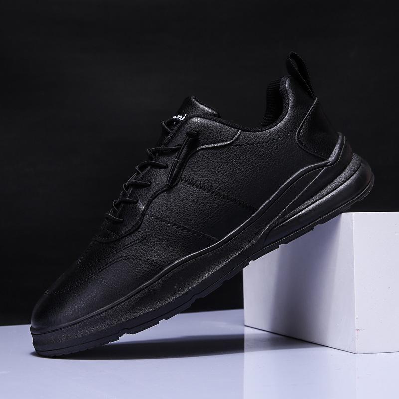 

Чоловіче повсякденне взуття Легке комфортне взуття на плоскій підошві Нова мода 2024 року Класичне біле взуття Жіночі кросівки на відкритому повітрі Взуття для пари великого розміру 44 чорний