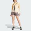 Adidas SS24 Terrex Series Outdoor Sports Hooded Zipper Slim Jacket Women Jacket Yellow IN2908