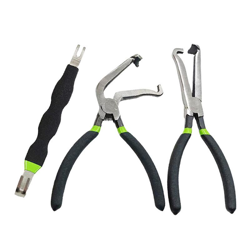 3Pcs Electrical Disconnect Pliers Connector Separator 60 Degree For Electrical Wiring Maf Sensors Fuel Injectors Coils