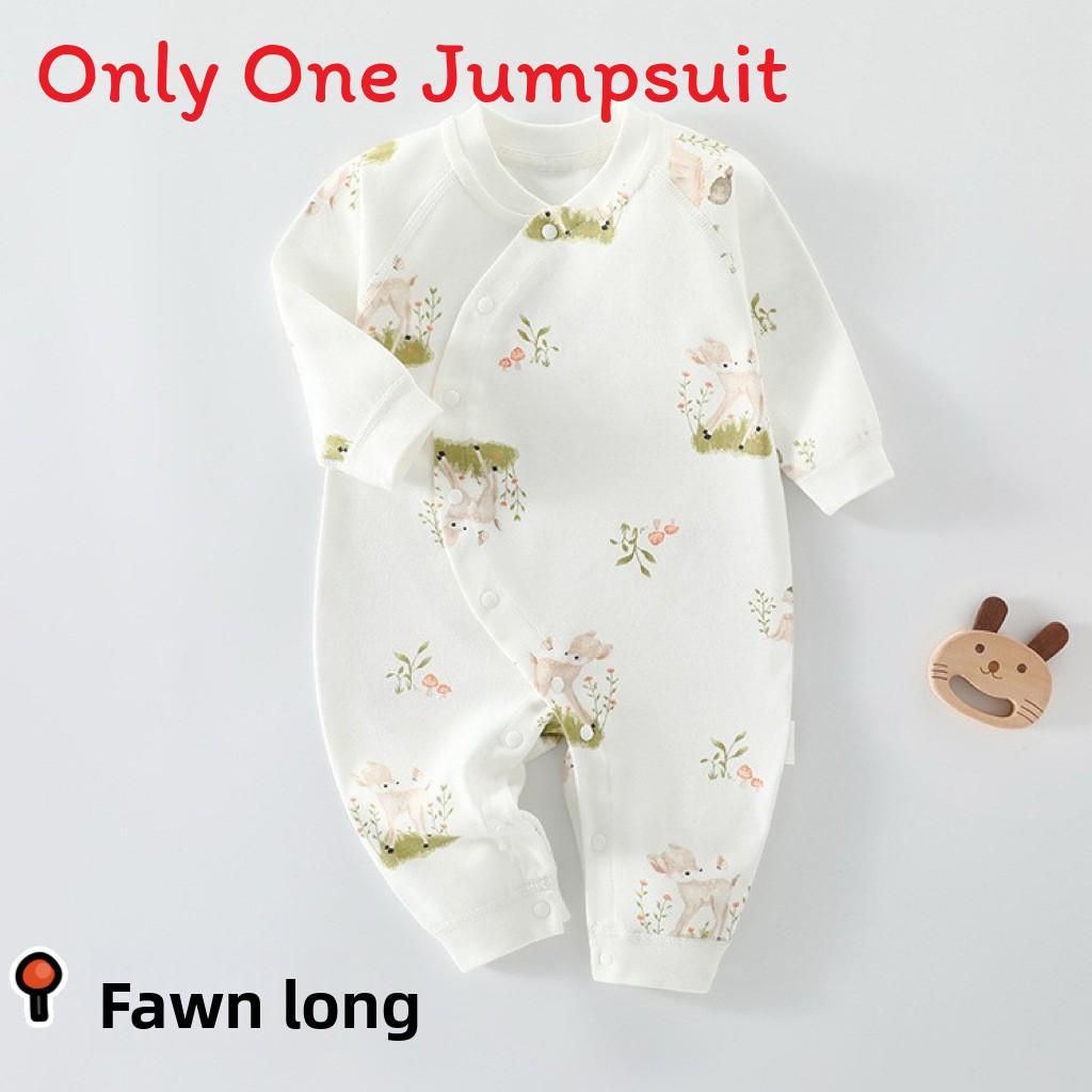 Baby Cotton Onepiece Romper With No Bone Technology For Newborns And Infants