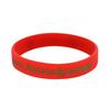 Douyin Popular NBA Star Signature Luminous Silicone Sports Bracelet/Wristband
