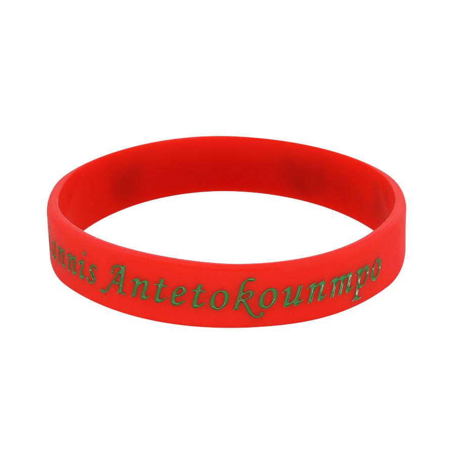 Douyin Popular NBA Star Signature Luminous Silicone Sports Bracelet/Wristband