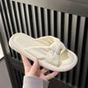 2025 Summer New Soft-soled Slippers for Women's Summer Wear Non-slip and Versatile Casual Pregnant Women One-word Cool Slippers
