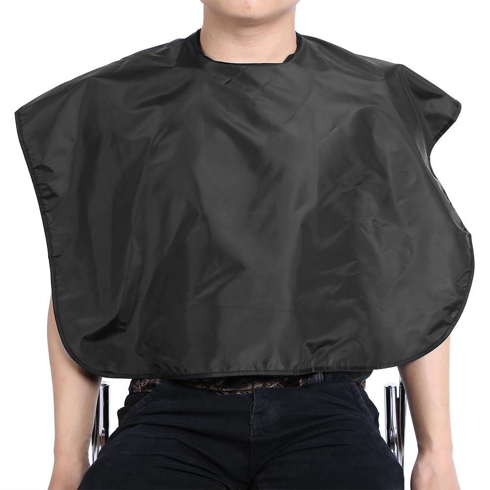 Fashionable Hairdressing Cloth Hair Cutting Hairdresser Barbers Cape Gown Salon Tool (Black)