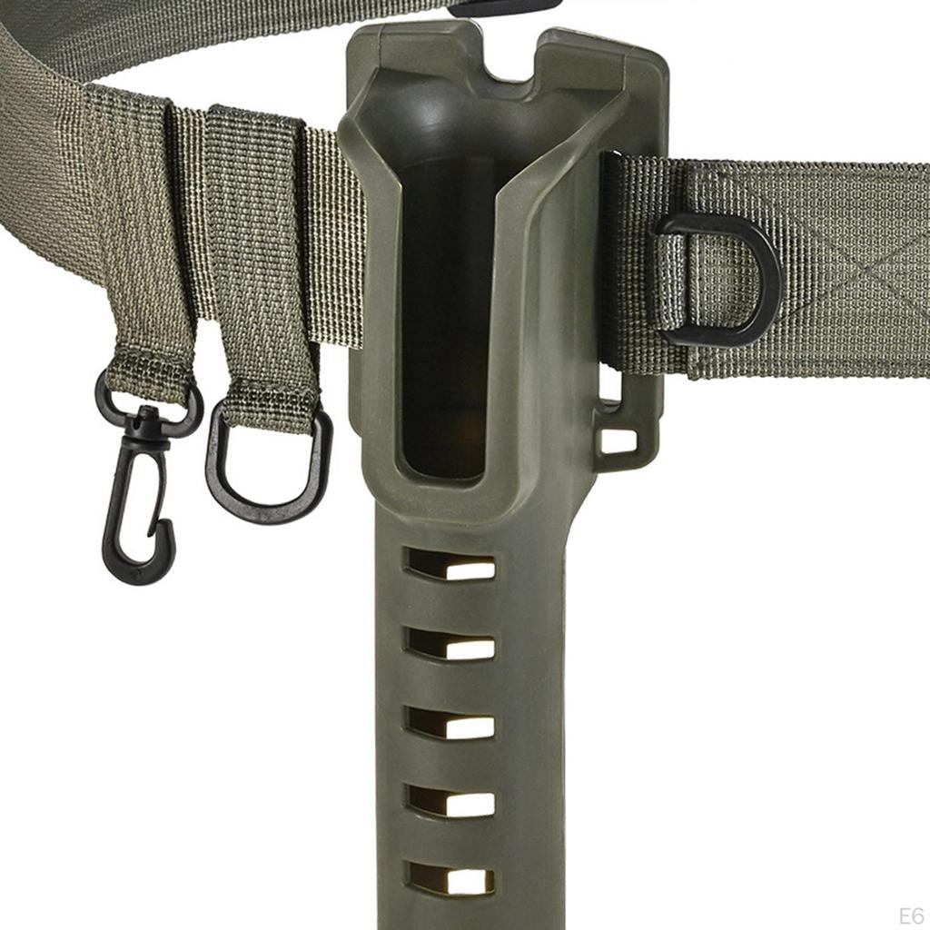 Uchwyt na wędkę Pas biodrowy Lekki pasek wędkarski Uchwyt na sprzęt Wędkarski Pas na wędkę Pas na akcesoria wędkarskie Fit dla dorosłych lub nastolatków