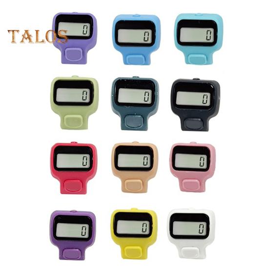 Ηλεκτρονικός μετρητής δακτυλίων 3 τμχ με φως LED 5-ψήφιος μετρητής αριθμών Clicker LCD Ψηφιακή οθόνη Εγχειρίδιο Clicker Mini Hand Tally Counter με δυνατότητα επαναφοράς