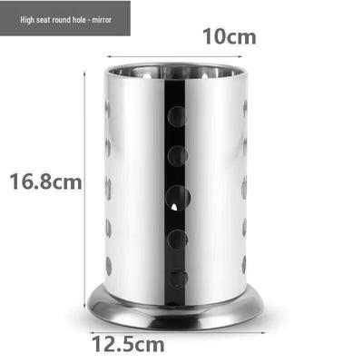 Edelstahl-Stäbchenhalter mit Abtropffunktion (2er-Pack)
