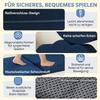 7-teiliges weiches Spielset für Kinder mit abnehmbarem Bezug, Baby Indoor Kletter- und Krabbel-Schaumstoffspielzeug für Kleinkinder, Dunkelblau