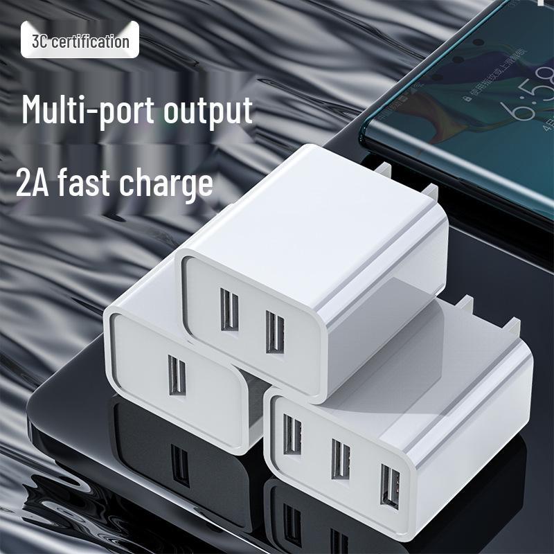 

3C Certified Universal 3-Port USB Charger 2.4A Single USB