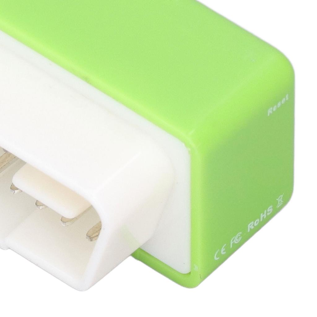 ECO 15% ABS Green Fuel Chip Tuning Box for Cars Since 1996, Reduces Fuel Consumption, Easy to Install