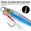 13g/30g/60g Jig Lure Saltwater Fishing Lures Fast Sinking Jigging Baits Fishing Lures Swimbait for Walleye