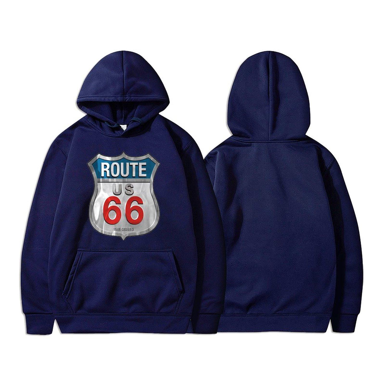 

US 66 New Unisex s Hoodie Autumn and Winter 2022 Unisex s Casual Women Hoodie Sweatshirt Unisex s Printed Kids Hoodie Top