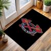 Atlanta Braves Logo with Tomahawks Patterned Carpet, Non Slip Mat Suitable for Living Room and Bedroom Sofas