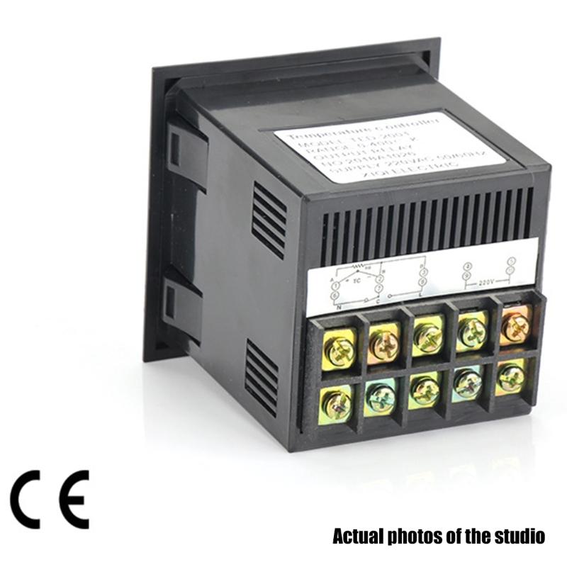 220V Knob 0-400 Degree Digital Thermostat Powered Temperature Controller Heat Resistance Thermostat For Baking