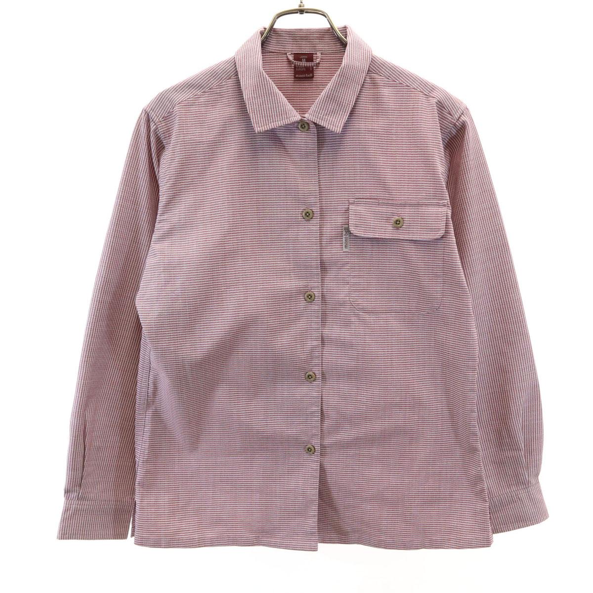 

mont-bell Long sleeve shirt S Red series Women Used