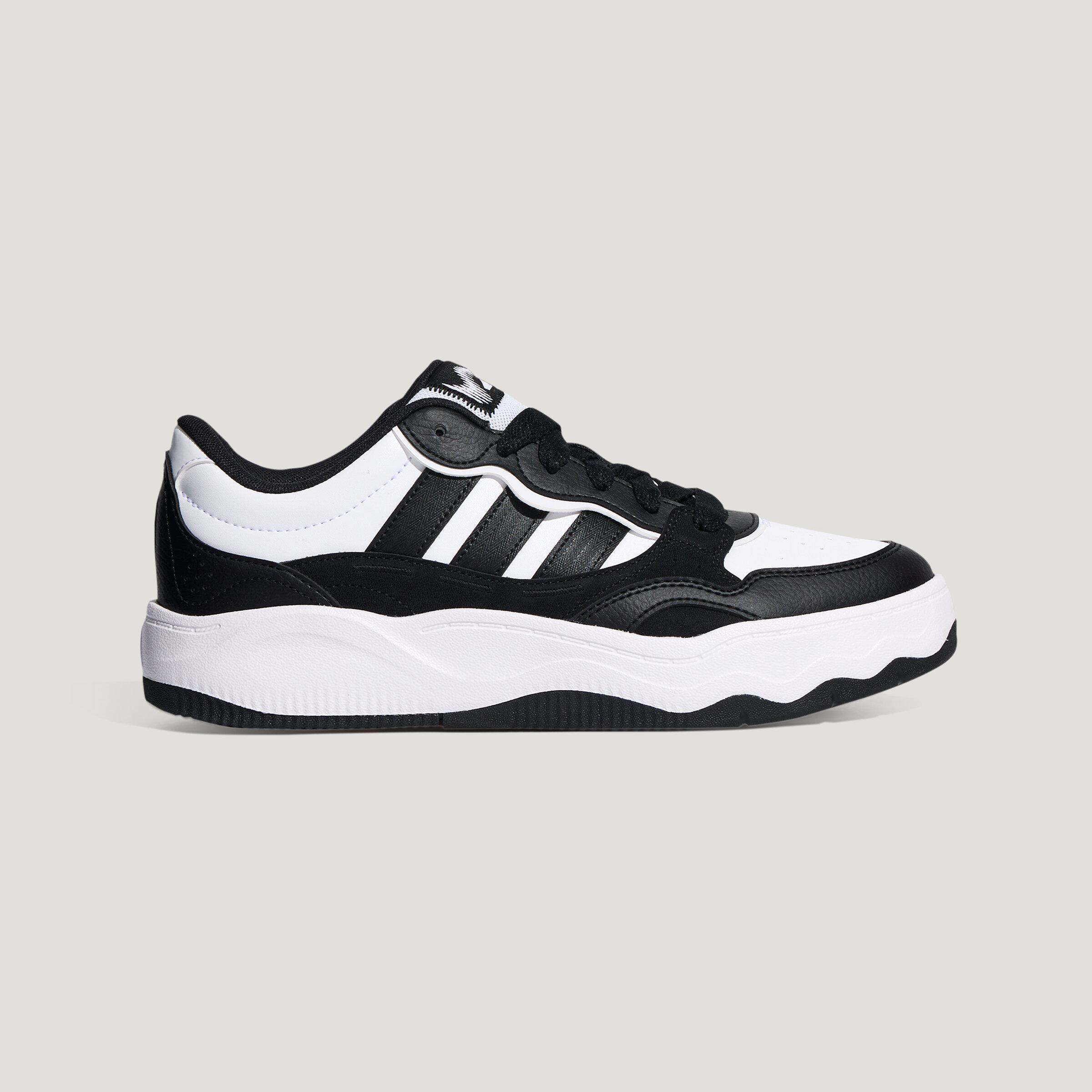 Adidas LITE SHUFFLE Skateboard Shoes Unisex White Black 36