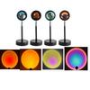 180 Degree Rotation Projection Lamp Light Visual Mood Rainbow Sun Sunset Light