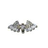 Zircon Diamond Angel Wing Charms for DIY Jewelry and Beading