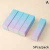 5 Stuks Nail Art Buffer Schuurblok Nagelvijl Voor Pedicure Tips Manicure Verzorging Spons Buffer Gel Polish Accessoires Gereedschap