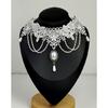 Lace Gemstones Aesthetic Necklace Fashion Simple Clavicle Chain Women Girls