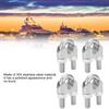 4pcs 9/16 Inch M14 Stainless Steel Wire Rope Cable Clip Clamp U Bolt Saddle Fastener
