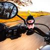 Motorcycle Handlebar Decorations Lovely Animal Wear Helmets Cartoon Swine Doll Scooter Handlebar Decor for Kids and Adults