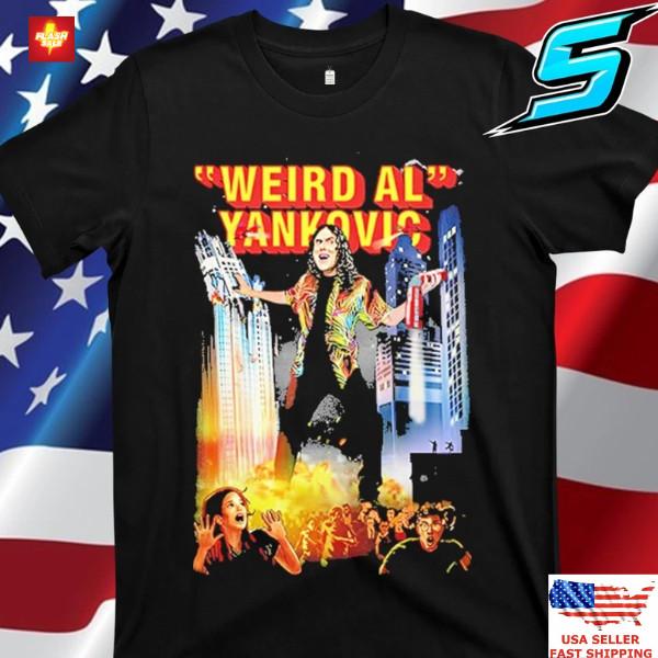 Trending Weird Al Yankovic Bigger Weirder Tour 2025 T-Shirt Men’s Unisex S-5XL Unisex T-Shirt XXXL