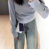 Women's High-Waisted Retro Wide-Leg Jeans - Loose, Slimming, Petite, Plus-Size, Floor-Length for Spring & Autumn