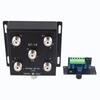 Professional 4 Way Coaxial Remote Antenna Switch Robust Construction Designed for High Power Transmission 1 8 60MHz 500W PEP