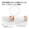 KOKUYO Note Campus Note Adult Campus Dotted B Ruled A5 50 Sheets 5 Pack No-105BT-DBX5SET Navy Blue